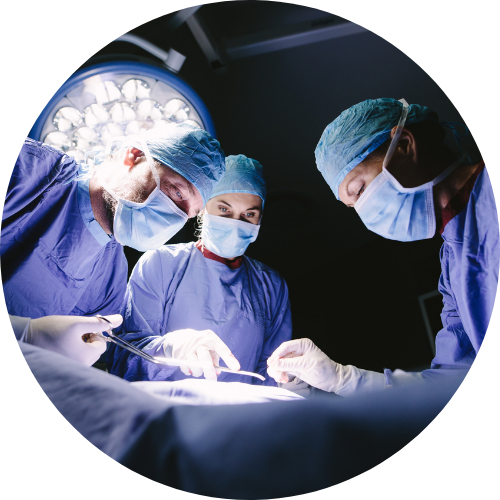 Lawyers in Rockdale, GA-doctors performing surgery under medical lights